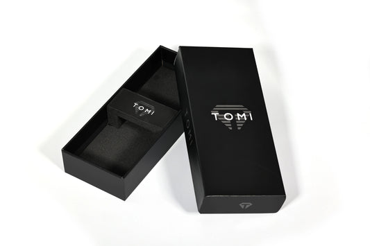 Tomi T-084 Quartz Date Leather Strap